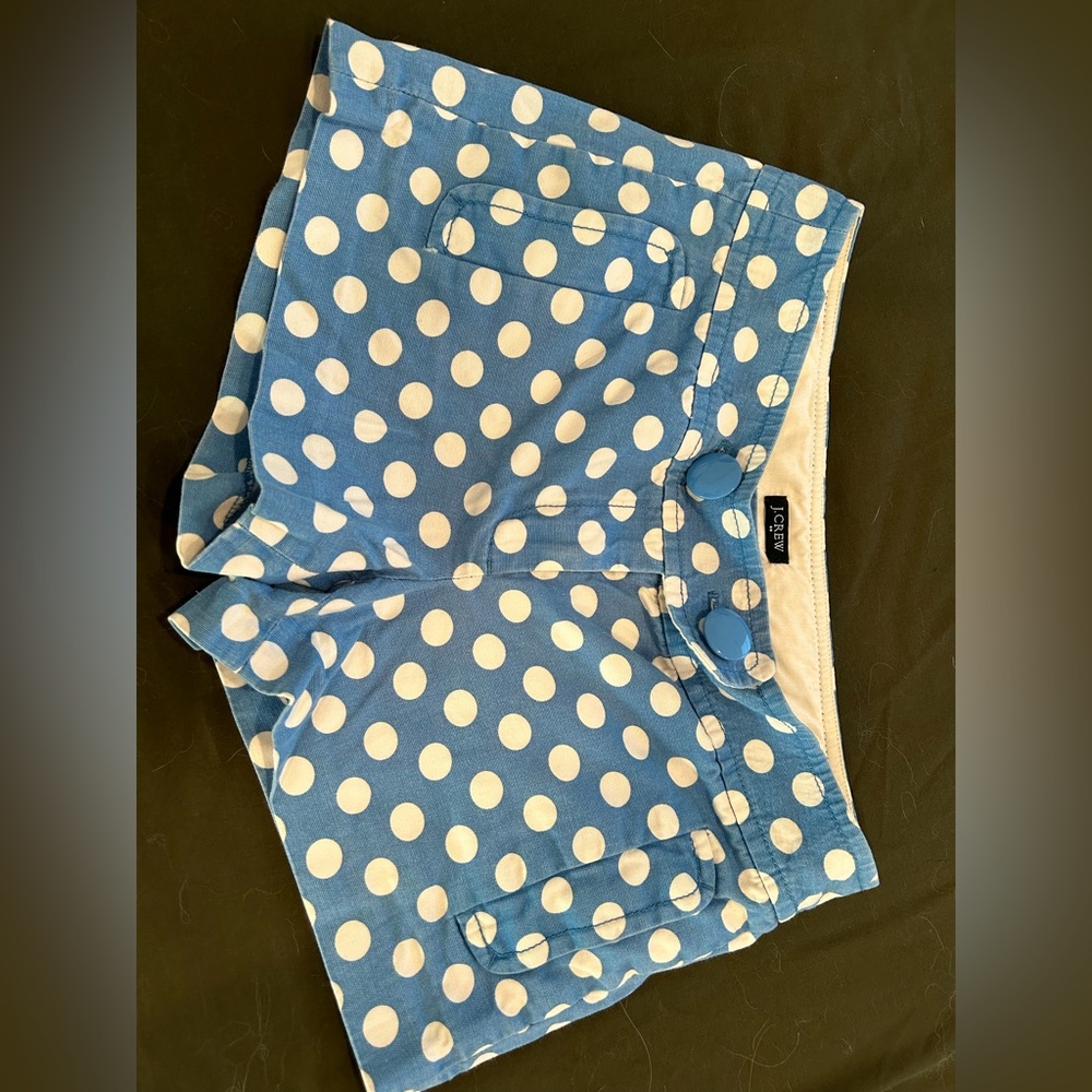 J. Crew Polka Dot Shorts